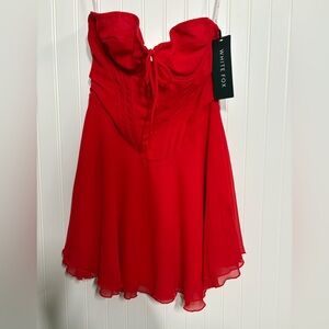 White Fox Boutique Red Dress